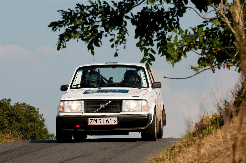 Heino Mejer gav den gas i Juelsminde Rally 2015
(Foto: rallypics.dk)